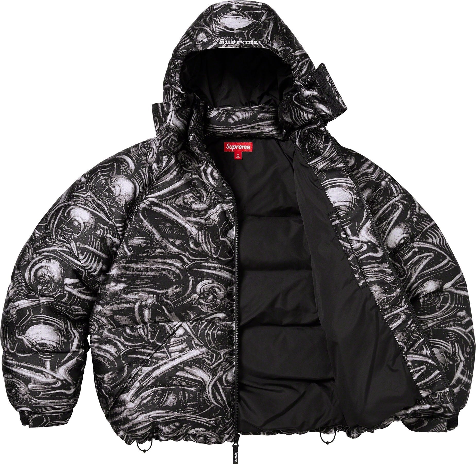 H.R. Giger Jacquard Down Puffer Jacket view 6